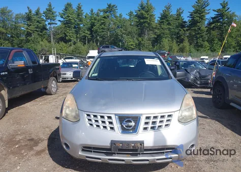 2008 Nissan Rogue S from USA, damaged, VIN JN8AS58V58W116898